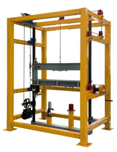 電梯限速器安全鉗聯(lián)動機構實訓考核裝