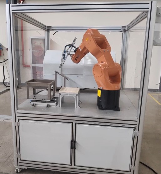 工業(yè)機器人機床上下料工作站